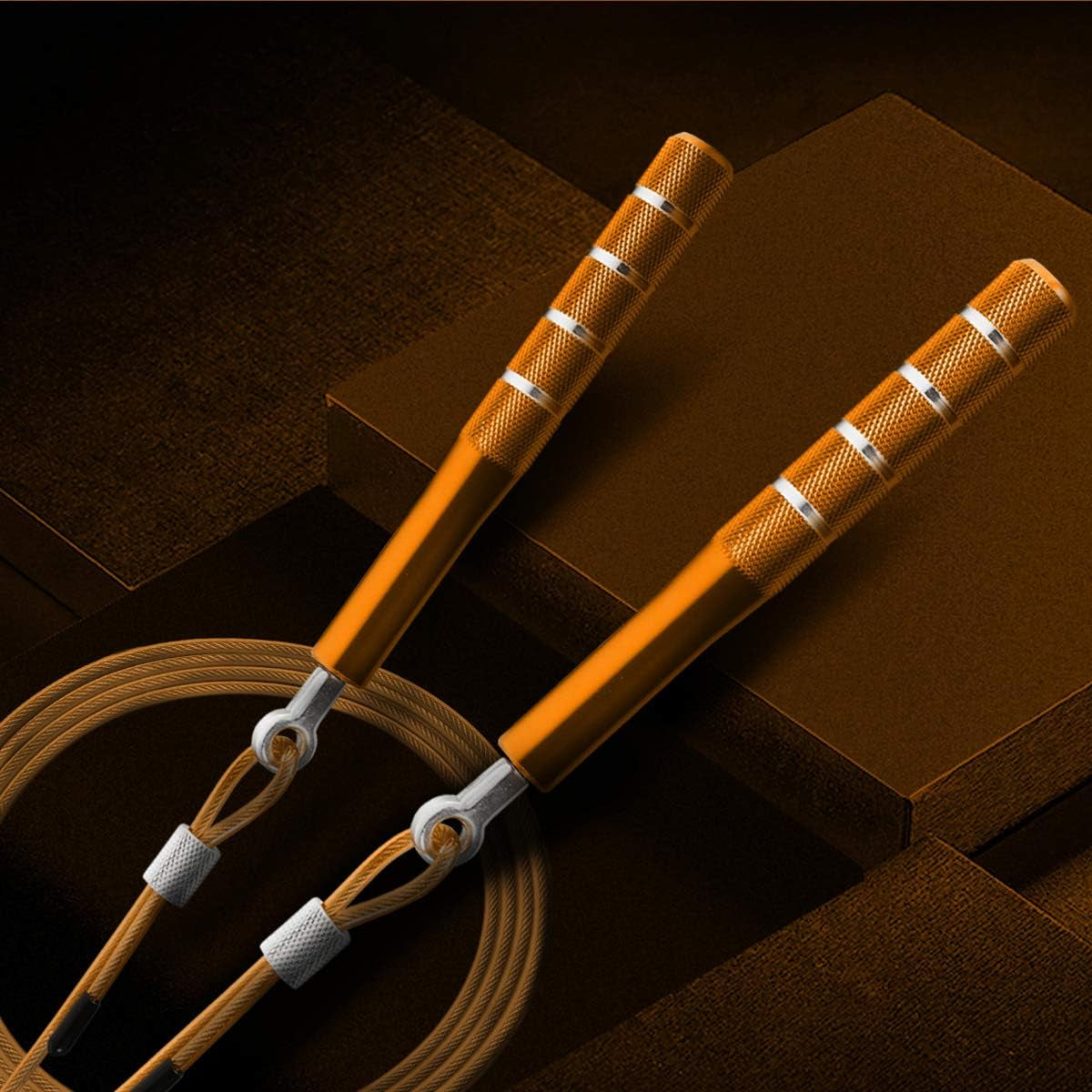 Jump Rope,  Speed Jumping Rope for Training Fitness Exercise, Adjustable Adults Workout Skipping Rope for Men, Women, Kids, Girls