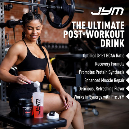Post JYM Active Matrix Mandarin Orange Amino Recovery Powder Pure Creatine HCL, Bcaa’S, Glutamine, Carnitine, Betaine, Taurine for Strength, Repair, Performance 30 Servings