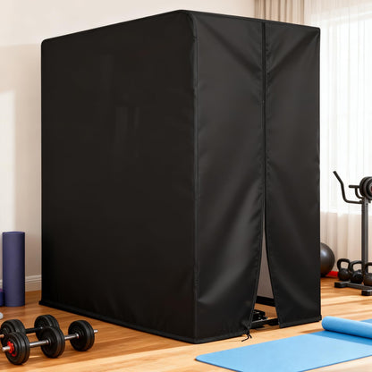 Workout Equipment Cover, 420D Oxford Home Gym Equipment Cover, Protect for Home Gym Equipment/Gym Equipment for Home Garage (41" L X 68.9" W X 74.8" H)