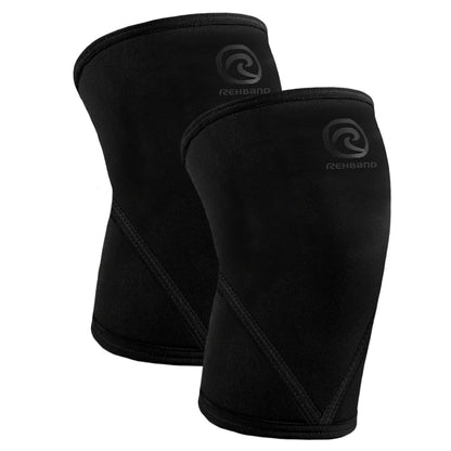 Classic 7Mm V Knee Sleeve for Weightlifting, Competition Grade Powerlifting Knee Sleeve, Compression Sleeve for Crossfit, Squats, Gym & Heavy Lifts, Colour:Carbon/Black - 1 Pair, Size:Large