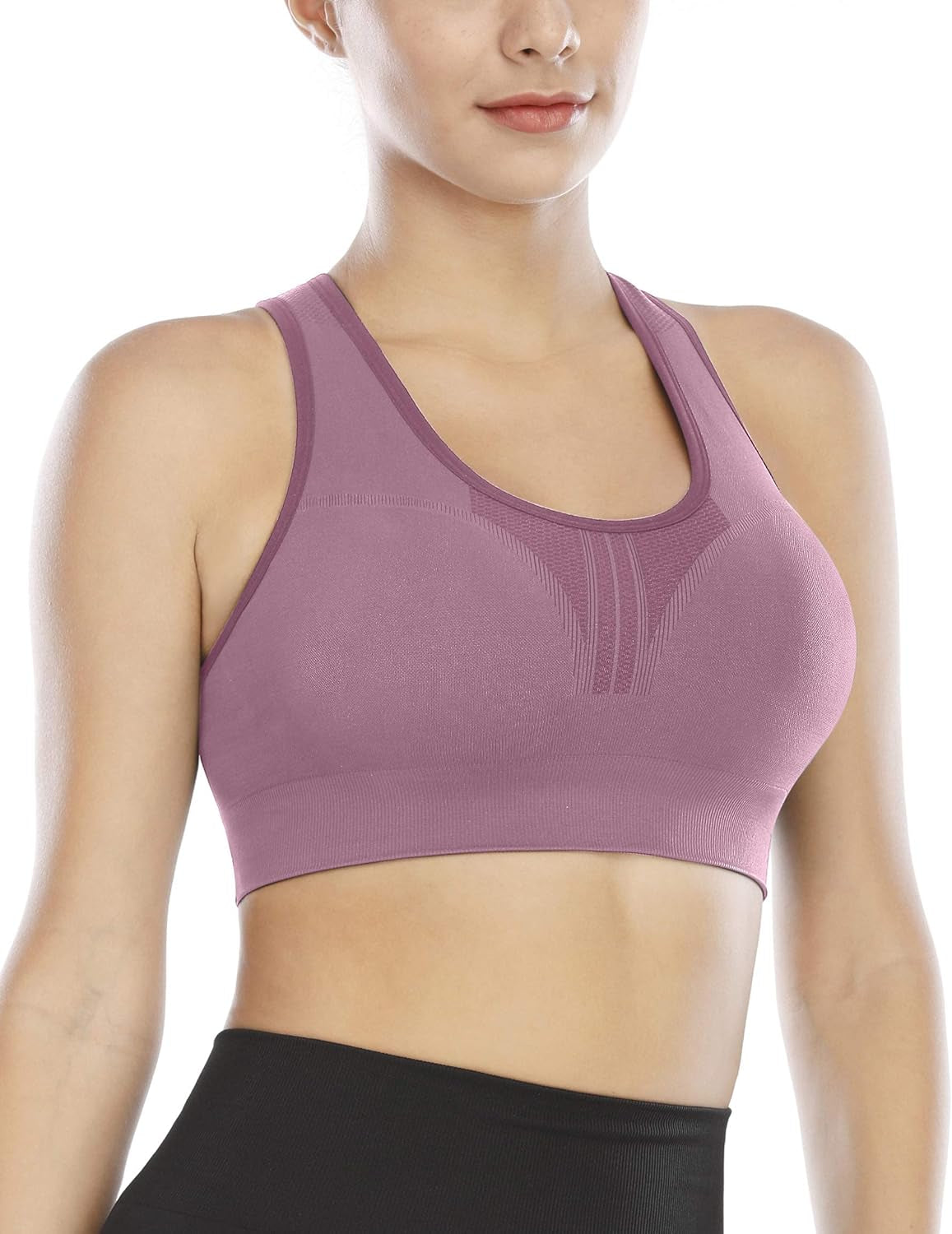 High Impact Sports Bras for Women High Support Padded Sports Bra Pack Racerback Bras for Women Workout Bra Sets