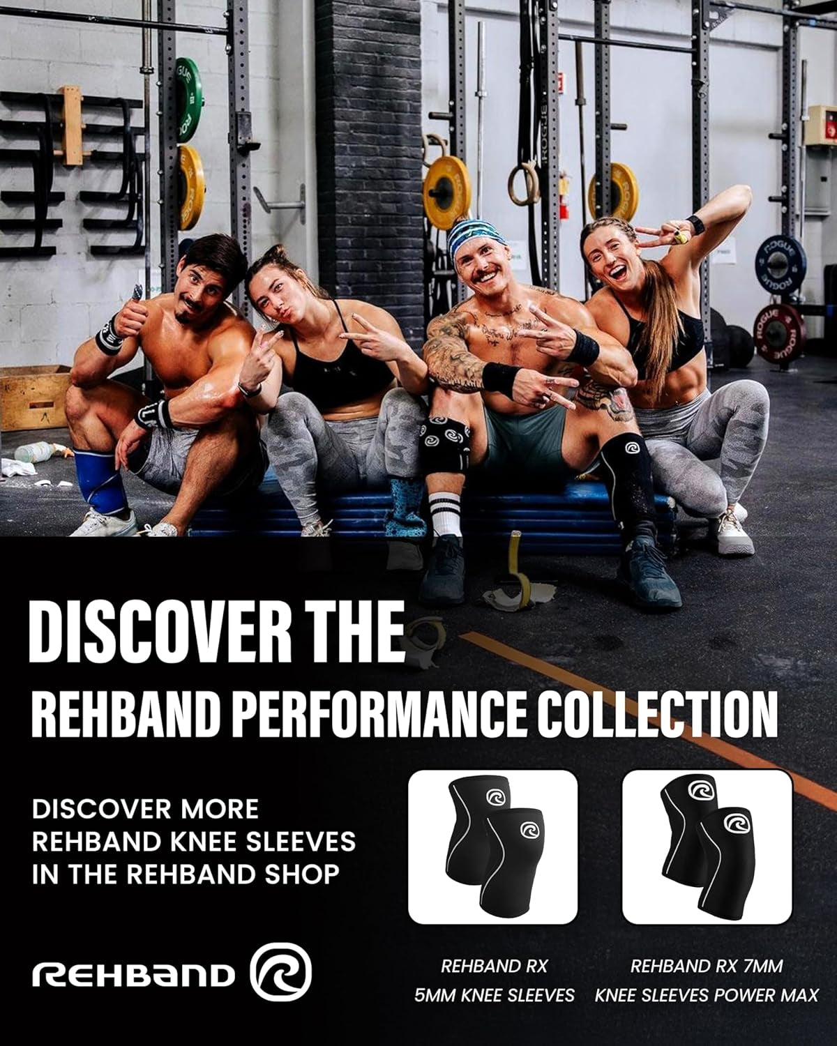 Classic 7Mm V Knee Sleeve for Weightlifting, Competition Grade Powerlifting Knee Sleeve, Compression Sleeve for Crossfit, Squats, Gym & Heavy Lifts, Colour:Carbon/Black - 1 Pair, Size:Large
